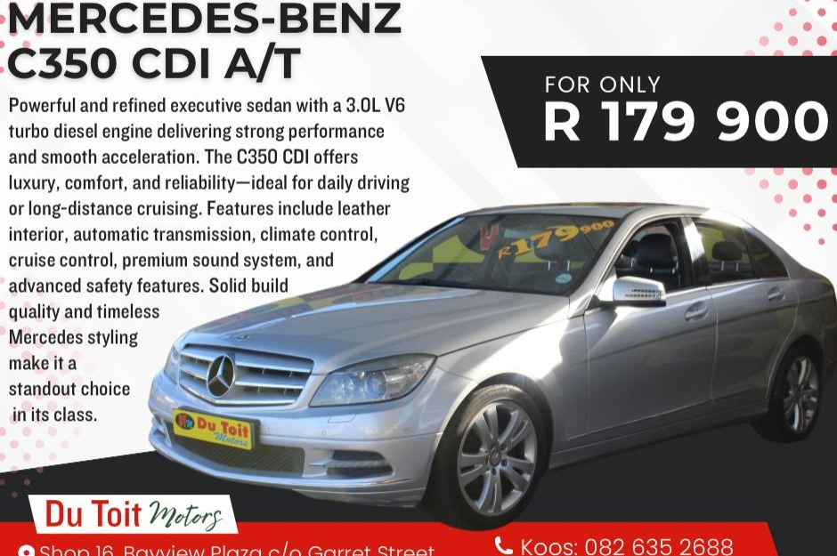 2011 Mercedes-Benz C-Class 350 CDI A/T